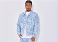 Veste en Jean Effilé Bleu Ciel
