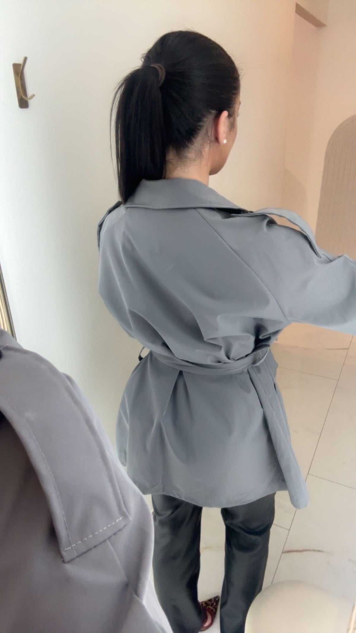 Trench-Coat Femme Élégant