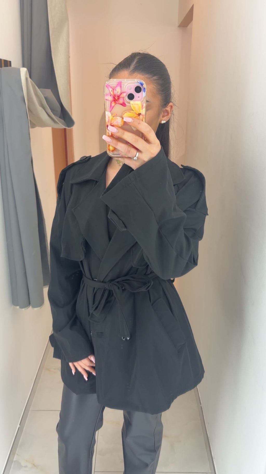 Trench-Coat Femme Élégant