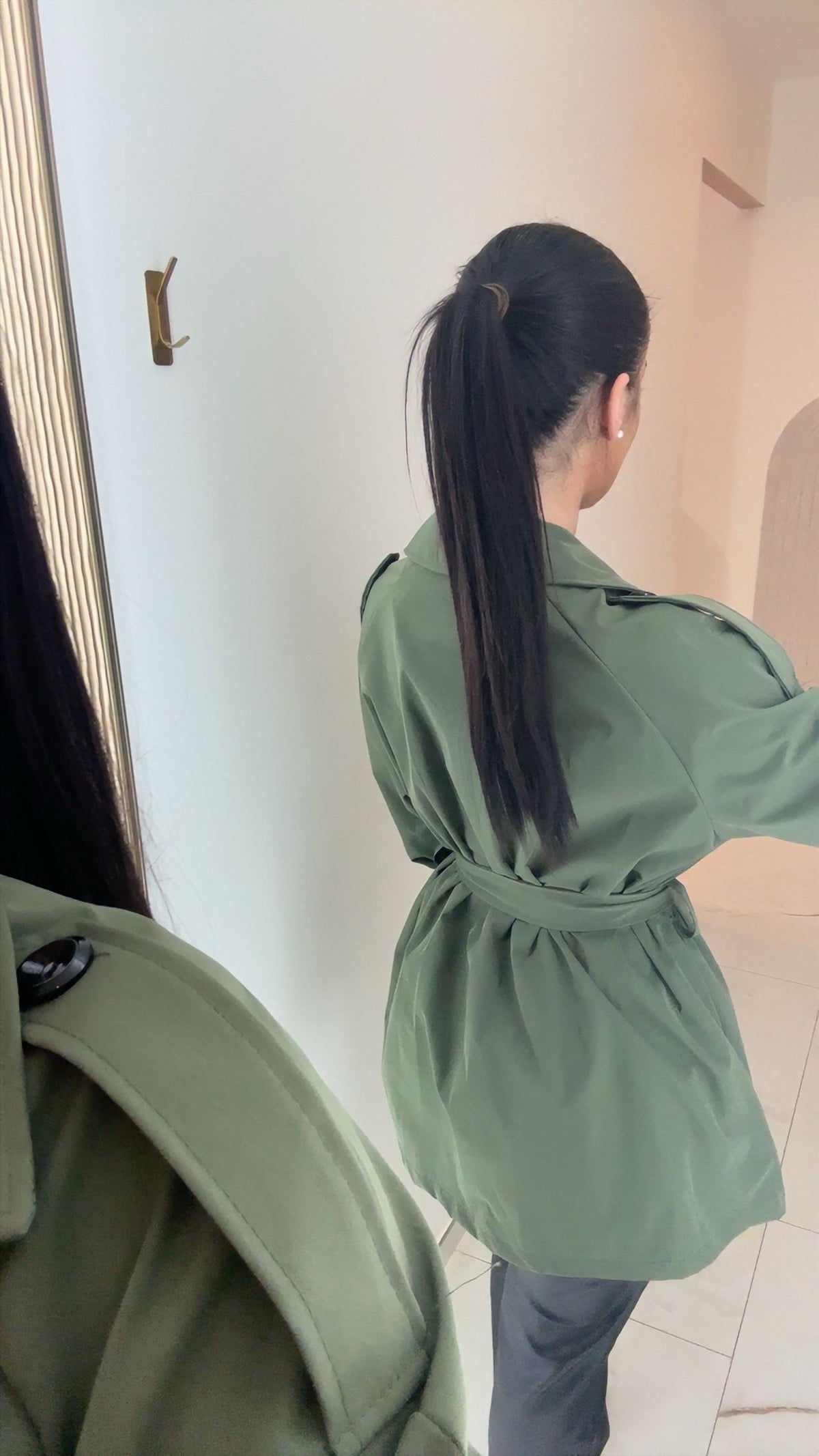 Trench-Coat Femme Élégant