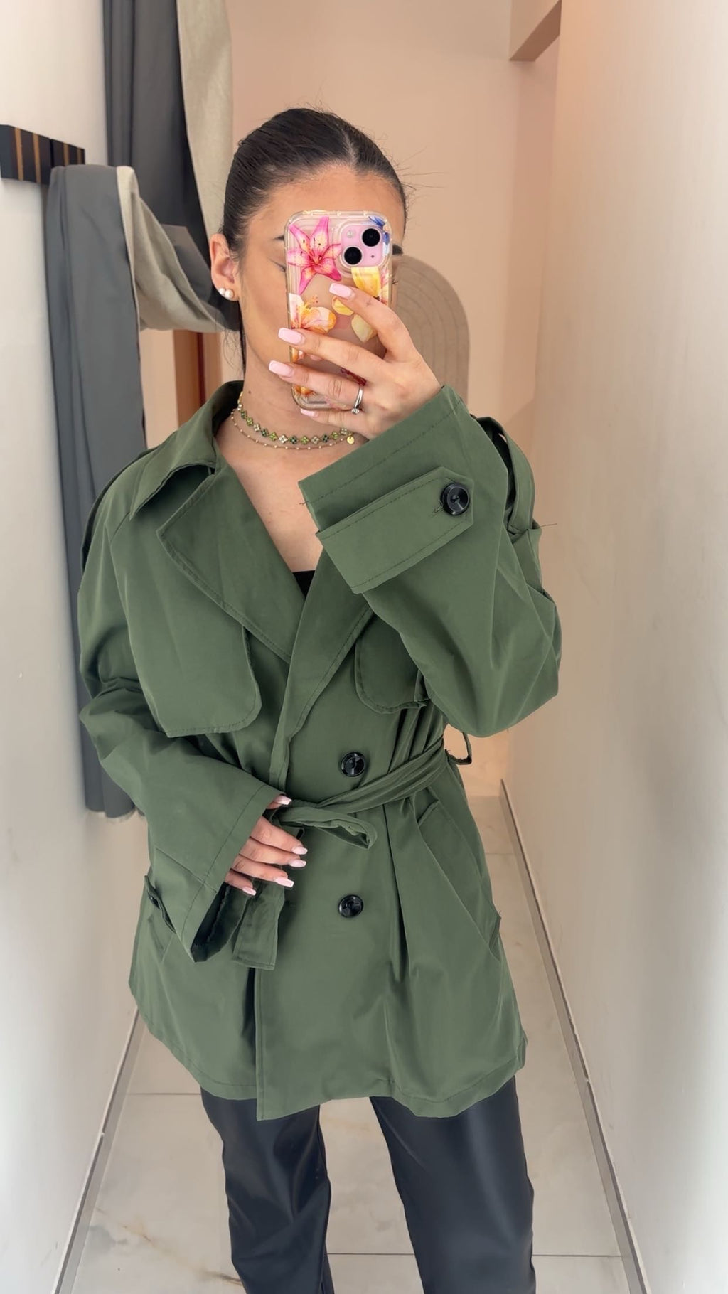 Trench-Coat Femme Élégant