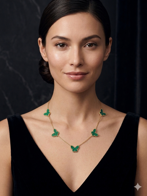 Collier Envolée de Papillons