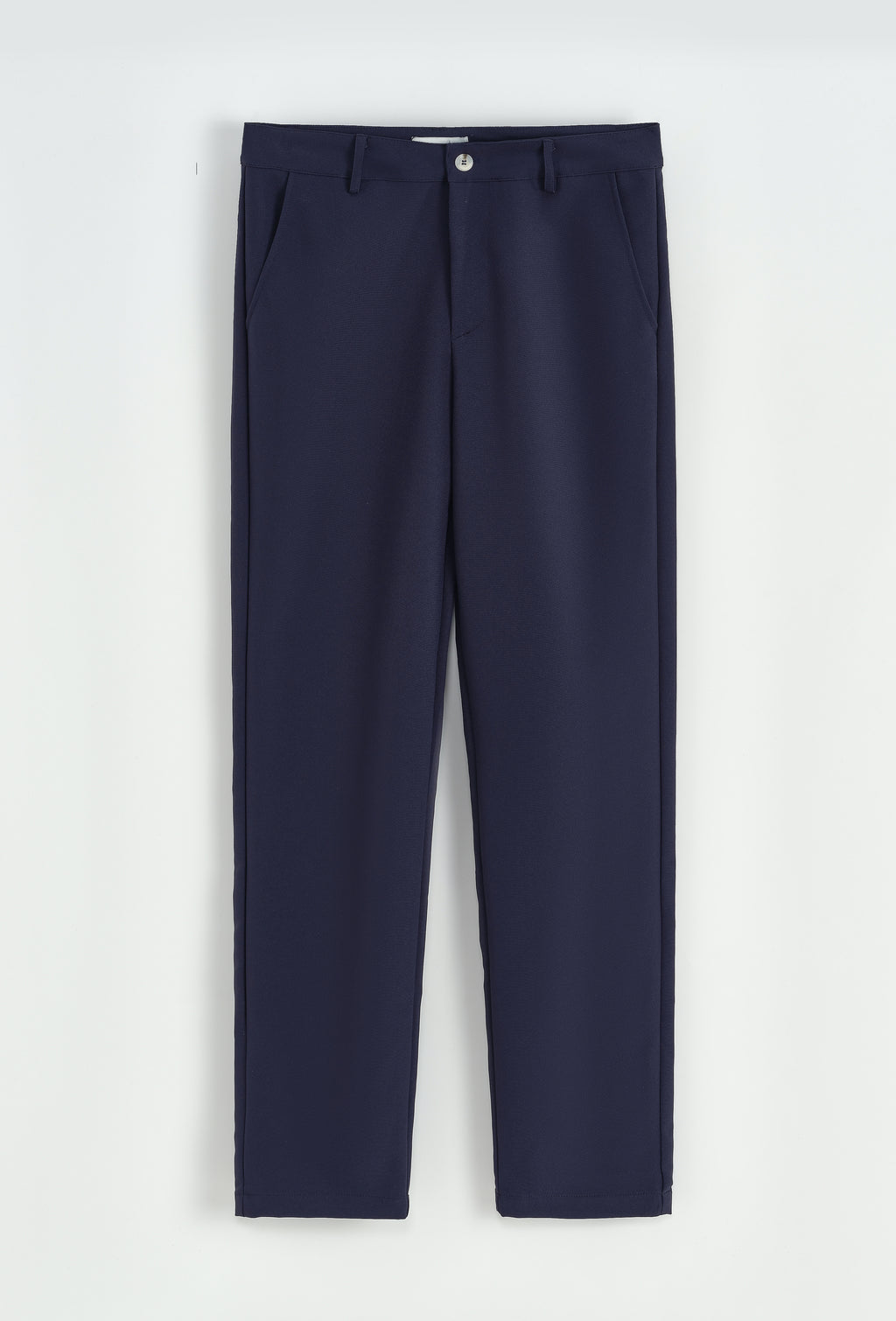 Pantalon à Pinces Bleu Marine