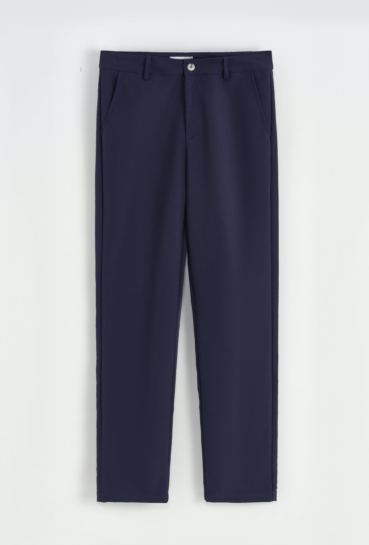 Pantalon à Pinces Bleu Marine