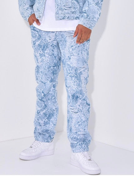Jean Effilé Bleu Ciel