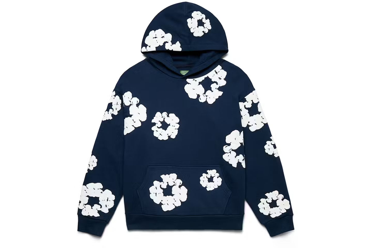 Sweat à Capuche Fleuri