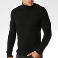 Textured Turtleneck Sweater