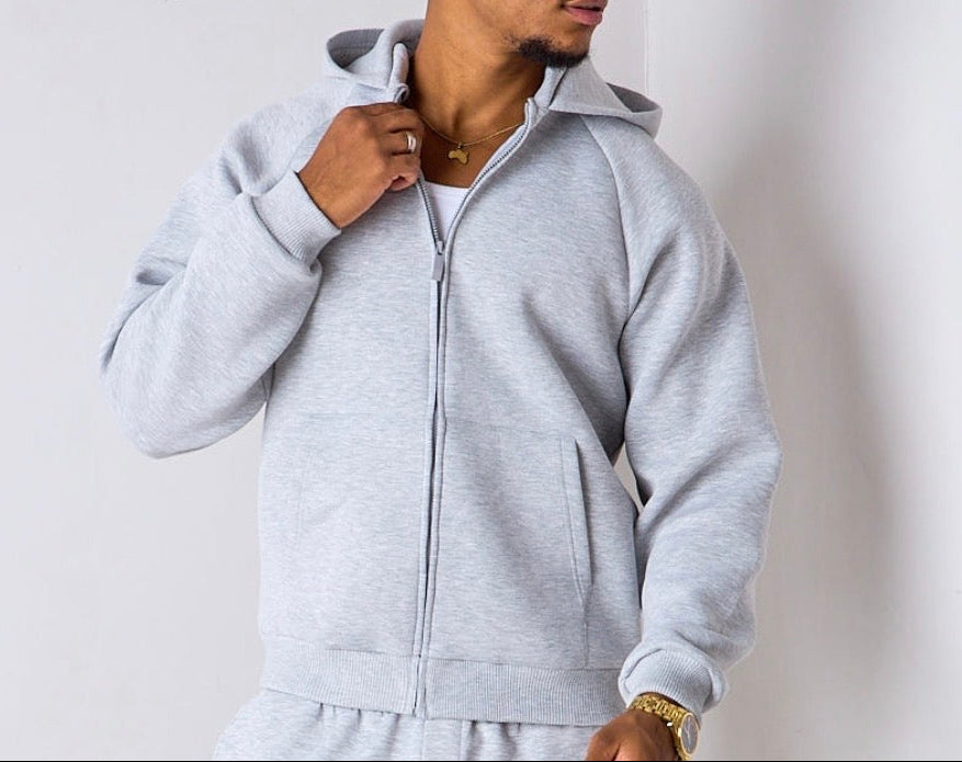 Veste Zippée avec Cagoule Intégrée Premium